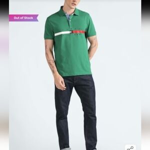 Tommy Hilfiger Men's Custom Fit Nial Green Polo Size XXL NWOT
